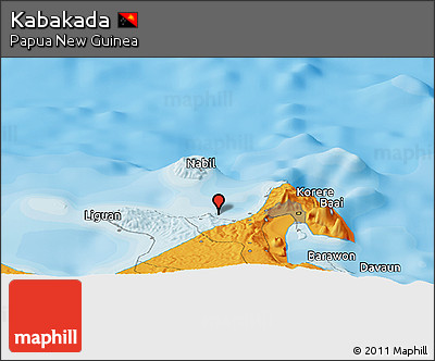 Political Panoramic Map of Kabakada