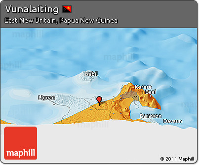 Political Panoramic Map of Vunalaiting