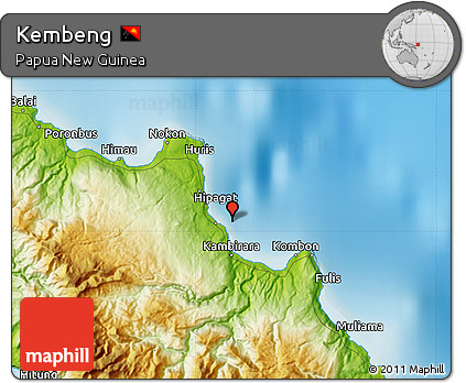 Physical Map of Kembeng