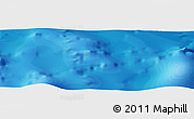 Political Panoramic Map of the area around 4° 1' 30" S, 163° 58' 29" W