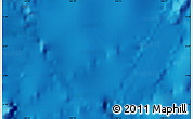 Physical Map of the area around 4° 1' 30" S, 166° 31' 30" W