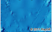 Shaded Relief Map of the area around 4° 1' 30" S, 166° 31' 30" W