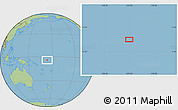 Savanna Style Location Map of the area around 4° 1' 30" S, 173° 28' 29" E