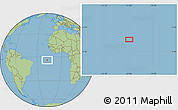 Savanna Style Location Map of the area around 4° 1' 30" S, 17° 46' 29" W