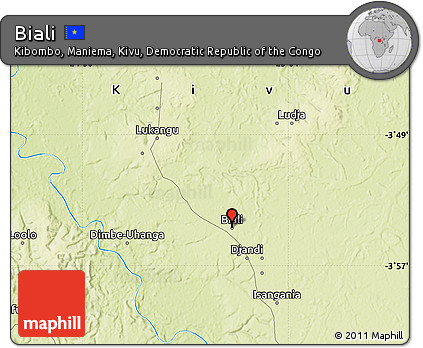 Physical Map of Biali
