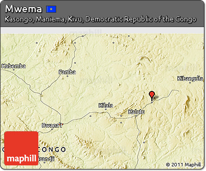 Physical 3D Map of Mwema