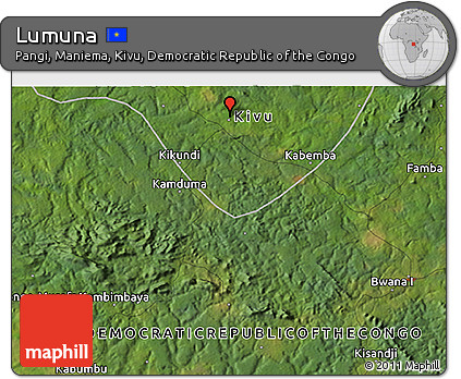 Satellite 3D Map of Lumuna