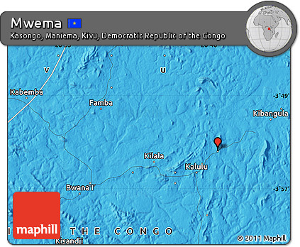 Political Map of Mwema