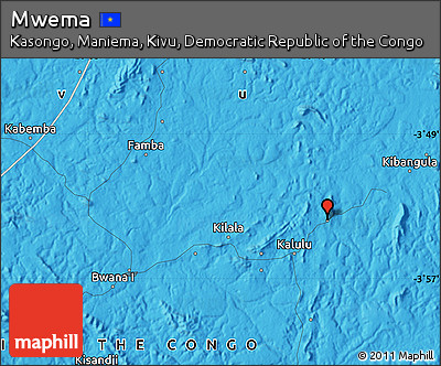 Political Map of Mwema