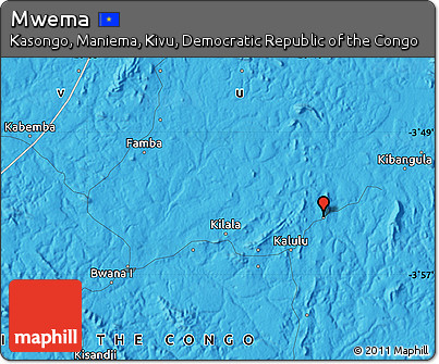 Political Map of Mwema