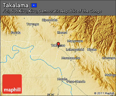 Physical Map of Takalama
