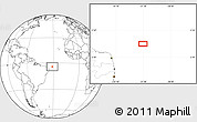 Blank Location Map of the area around 4° 1' 30" S, 31° 22' 30" W