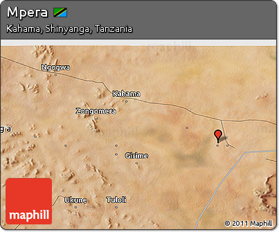 Satellite 3D Map of Mpera