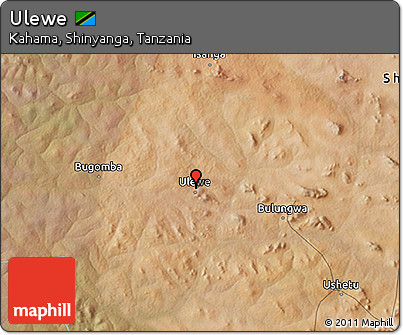 Satellite 3D Map of Ulewe