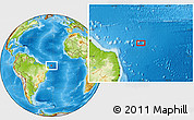 Physical Location Map of the area around 4° 1' 30" S, 32° 13' 30" W