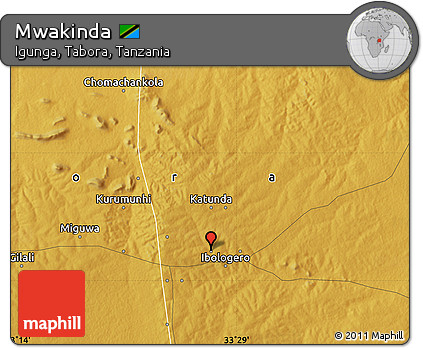 Physical Map of Mwakinda