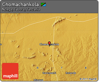 Physical Map of Chomachankola