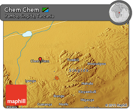 Physical 3D Map of Chem Chem
