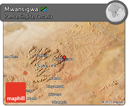 Satellite 3D Map of Mwansigwa