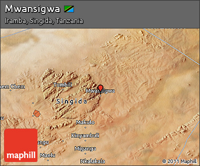 Satellite 3D Map of Mwansigwa