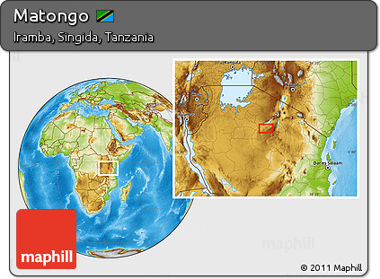 Physical Location Map of Matongo