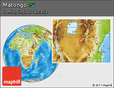 Physical Location Map of Matongo
