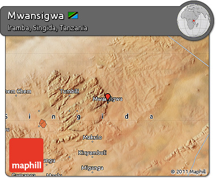 Satellite Map of Mwansigwa