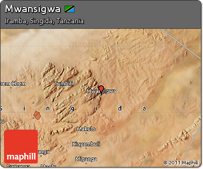 Satellite Map of Mwansigwa