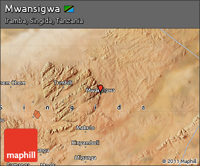 Satellite Map of Mwansigwa