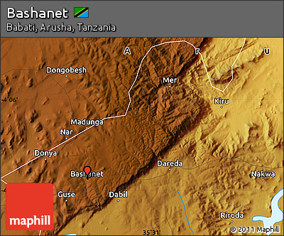 Physical Map of Bashanet