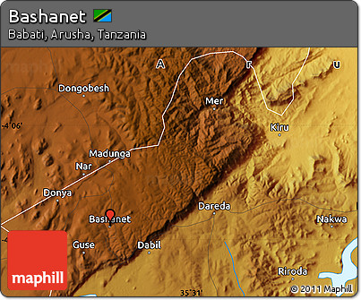 Physical Map of Bashanet