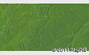Satellite 3D Map of the area around 4° 1' 30" S, 68° 46' 30" W
