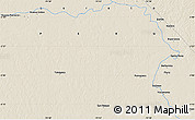 Shaded Relief Map of the area around 4° 1' 30" S, 74° 43' 29" W
