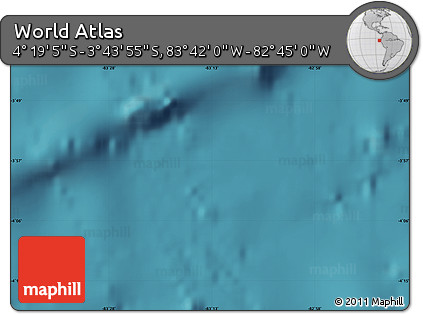 Satellite Map of the Area around 4° 1' 30" S, 83° 13' 29" W