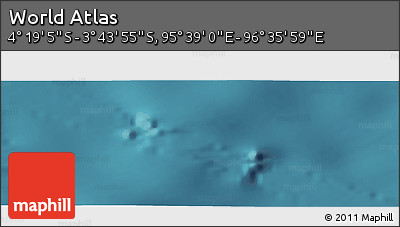 Satellite Panoramic Map of the Area around 4° 1' 30" S, 96° 7' 30" E