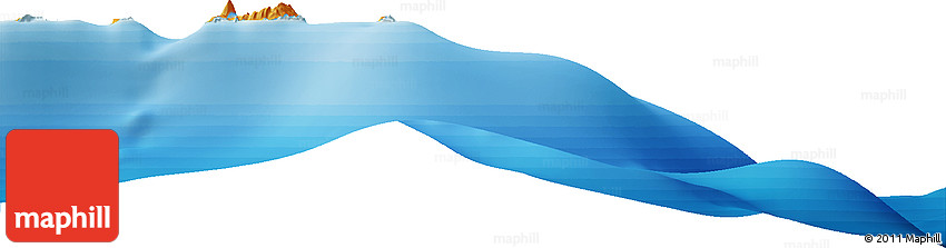 Political Horizon Map of the Area around 4° 32' 58" S, 130° 7' 30" E
