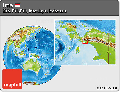 Physical Location Map of Ima