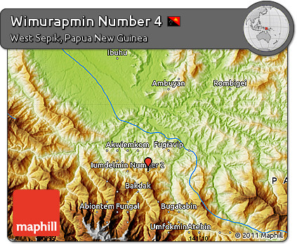 Physical Map of Wimurapmin Number 4