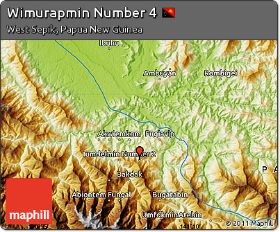 Physical Map of Wimurapmin Number 4