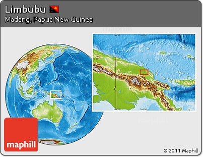 Physical Location Map of Limbubu