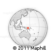 Outline Map of Temnu, rectangular outline