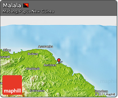 Physical 3D Map of Malala