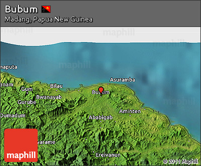 Satellite 3D Map of Bubum