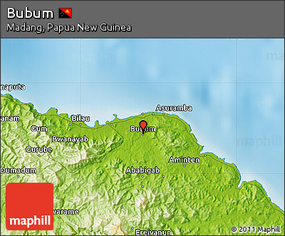 Physical Map of Bubum