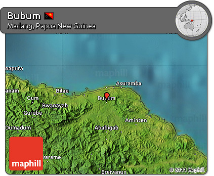 Satellite Map of Bubum