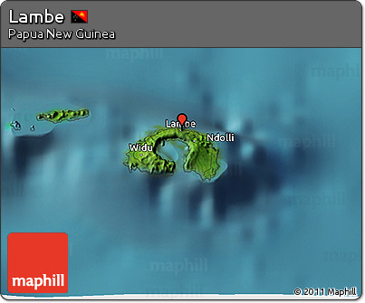 Satellite 3D Map of Lambe