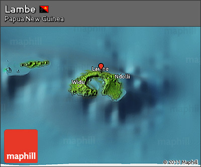 Satellite 3D Map of Lambe