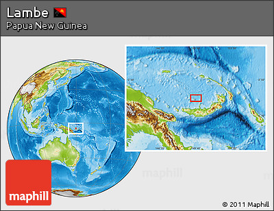 Physical Location Map of Lambe