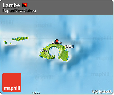 Physical Map of Lambe