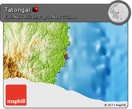 Physical 3D Map of Tatongal